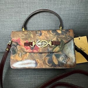 NWT PATRICIA NASH PORCILI TOP HANDLE CROSSBODY BAG